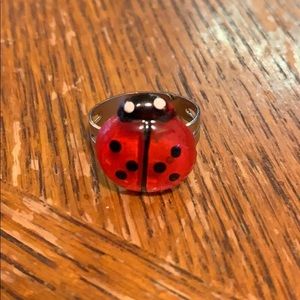 5 for $5. Lady bug ring
